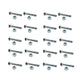 Set of (20) 1-3/4" x 5/16" Shear Pin w/Nut Fits MTD with Auger Drive Snowblowers
