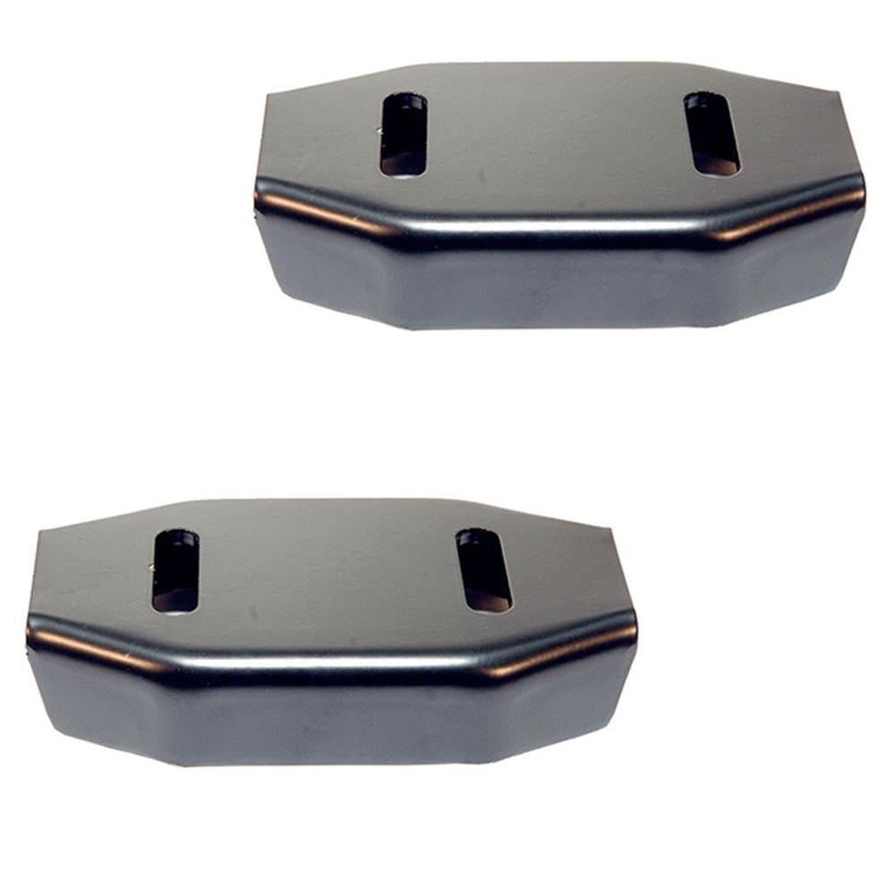 2 Snowblower Skid Shoes Fits John Deere M124413 M144012 MTD Ariens