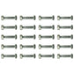 Qty 20: Shear Pin with Nut, 1-7/16" x 1/4" Fits Ariens Replaces 05907100