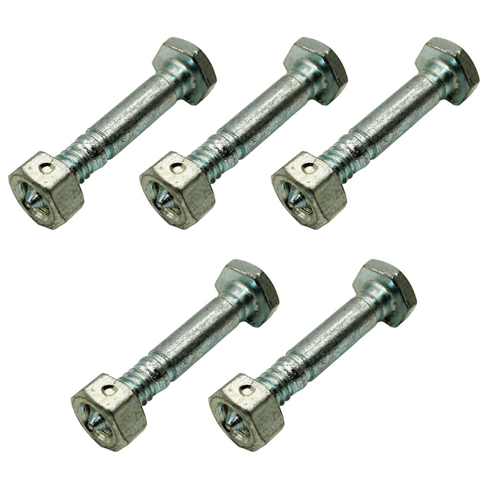 Qty 5: Shear Pin with Nut, 1-7/16" x 1/4" Fits John Deere Replaces AM123342