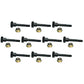 Qty 10: Shear Pin with Nut, 1-29/32" Fits Honda Replaces 90102-732-010