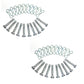Shear & Cotter Pins - Pack of 20 738-04124A Fit MTD Fit Troy Bilt Fits Cub Cadet