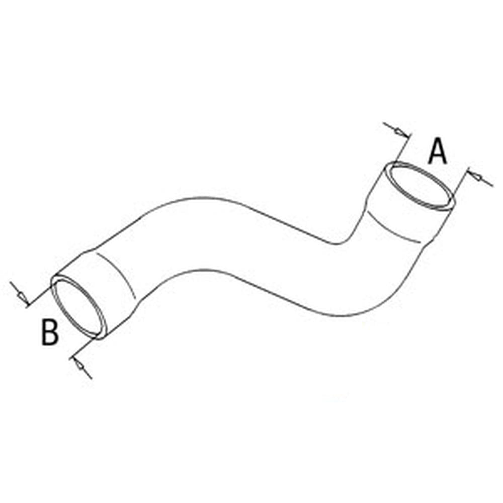 Lower Radiator Hose Fits John Deere 210C 210C T100922