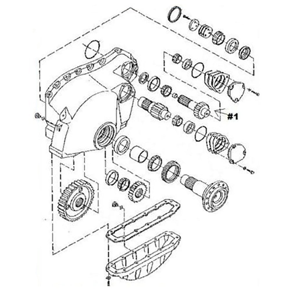 Pinion Fits John Deere Replaces T105458