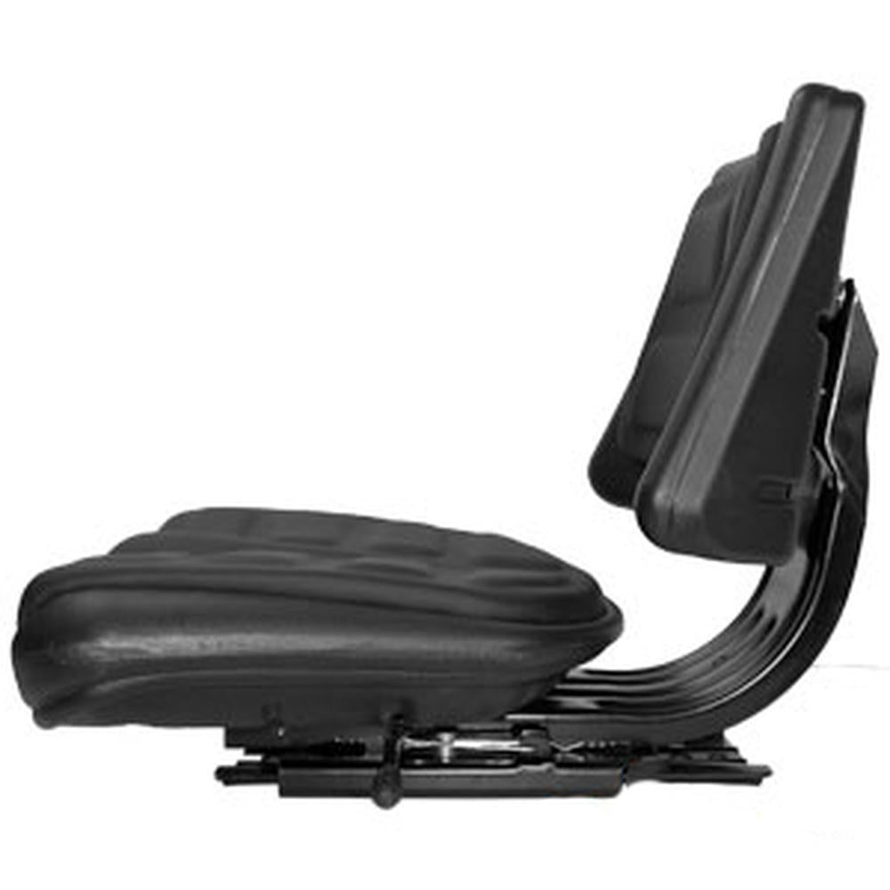 T110BL Black Universal Tractor Seat with Trapezoidal Back Trapezoid