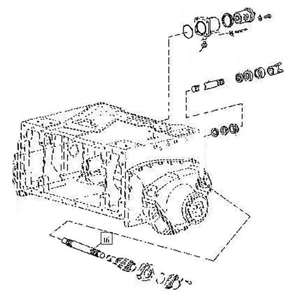 T125579 Transmission Final Drive Steering Clutch Shaft Fits John Deere 450G 455G