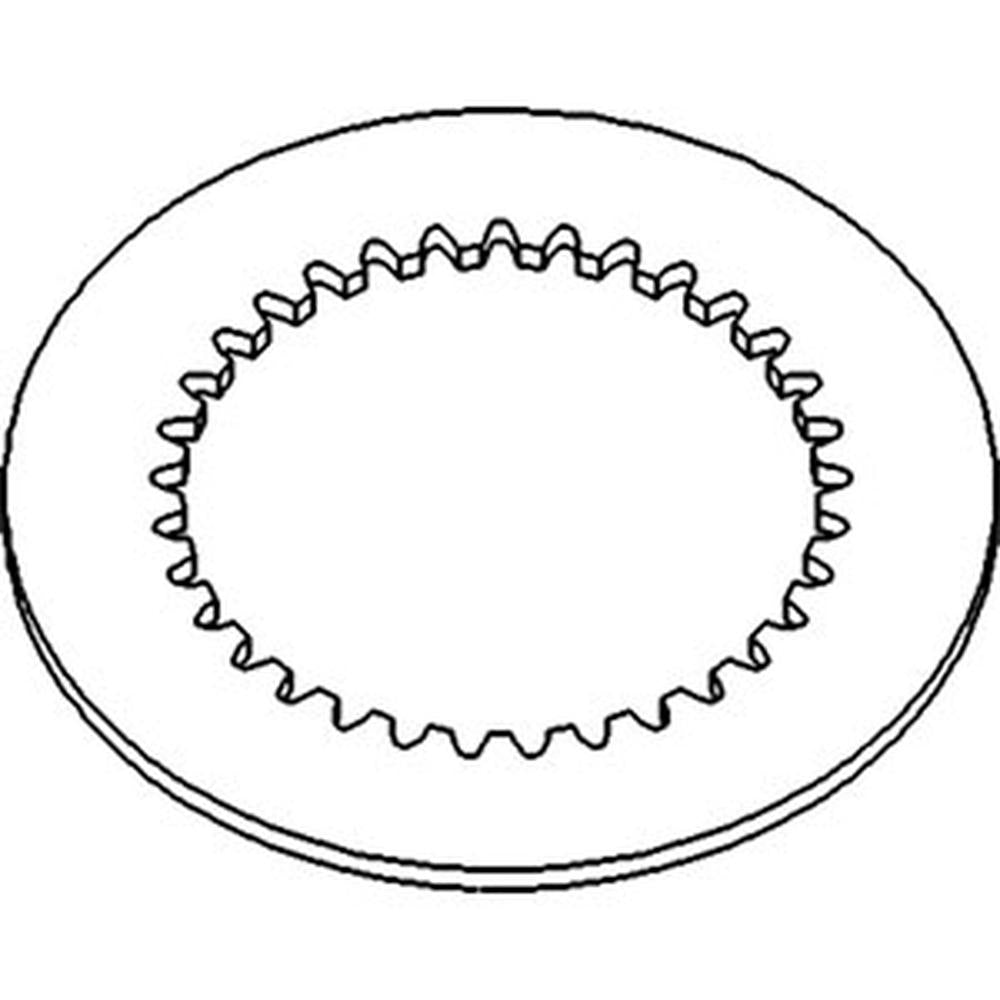Clutch Disc 9.9" Outer Diameter 6.6" Inner Diameter Fits John Deere 2010