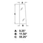 T164706 RH Rear Side Glass Fits John Deere 315SG 410G 410J 410TMC 710G 710J++