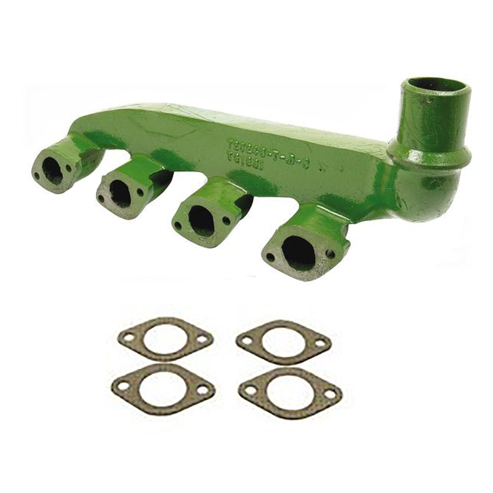 Manifold with Gaskets Fits John Deere Replaces T20249