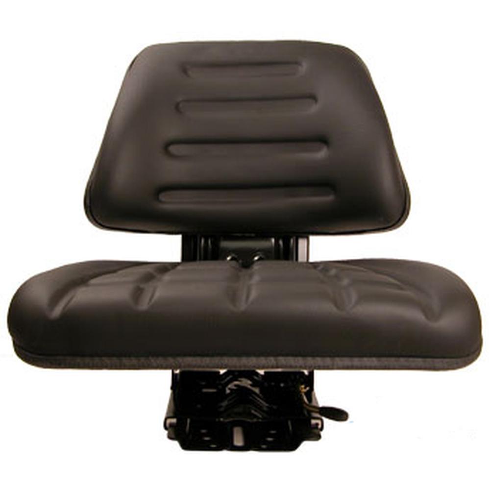 Black Seat with Trapezoid Backrest Fits 240 30E 360 375 390 398 399 40E 50E 1694