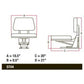 T222YL Yellow Tractor Suspension Seat Fits John Deere Fits Hesston Models
