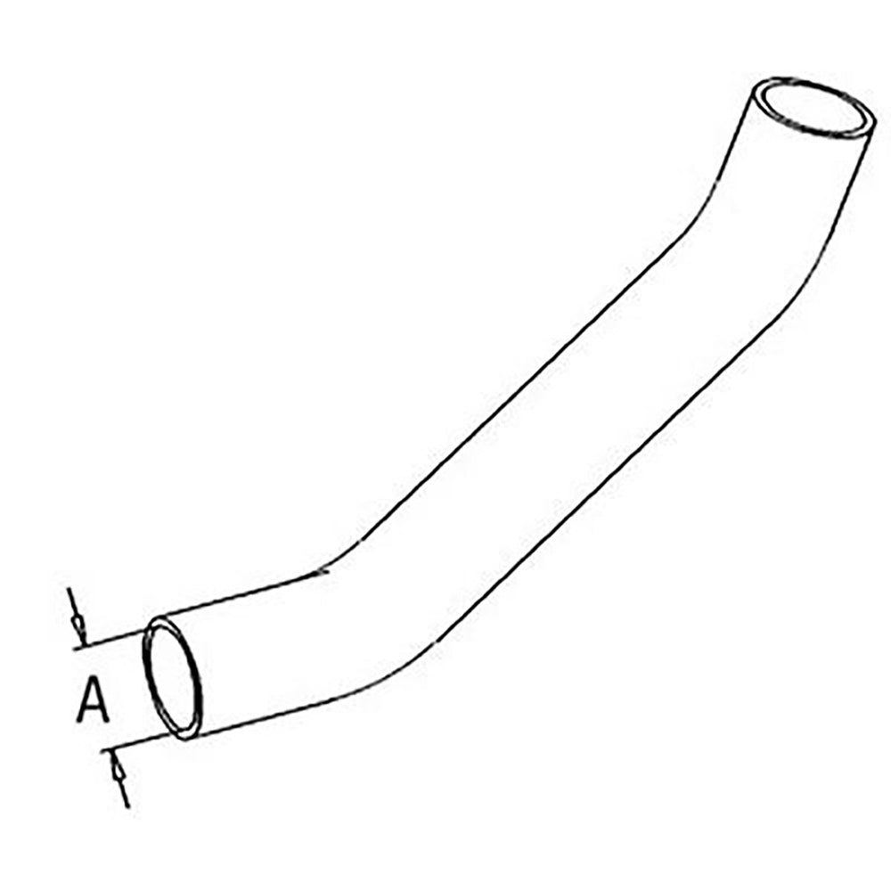 Upper Radiator Hose Fits John Deere Replaces T22496