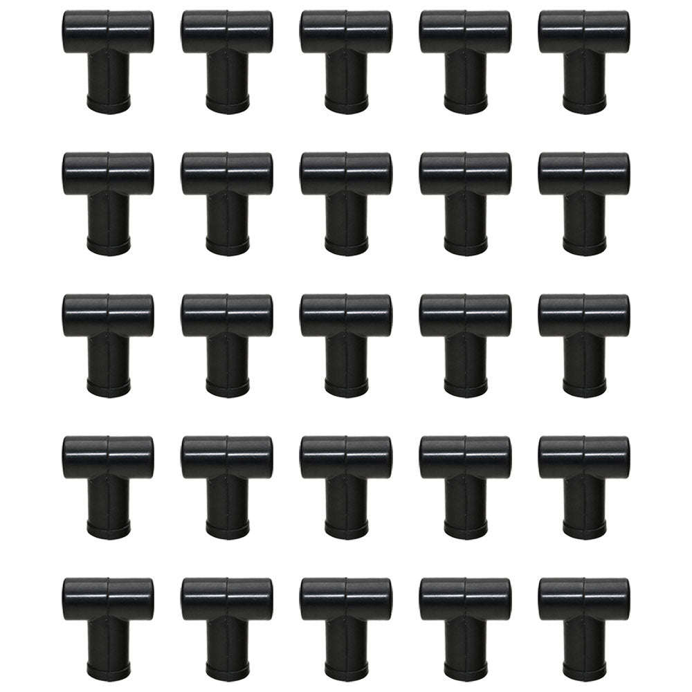 Twenty-Five Injection Return Line T Boots 163670A Fits Oliver 7815 7817 Backhoe