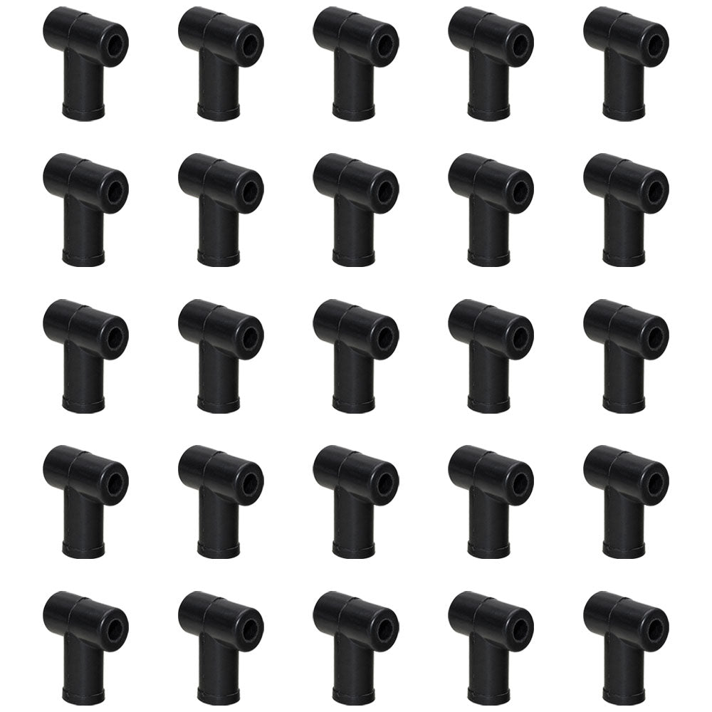 T23425 Twenty Five Fuel Injection Return T Boots Fits Oliver Tractors G750 1655 Fits John Deere 2510 4240 4630 820 303 6619