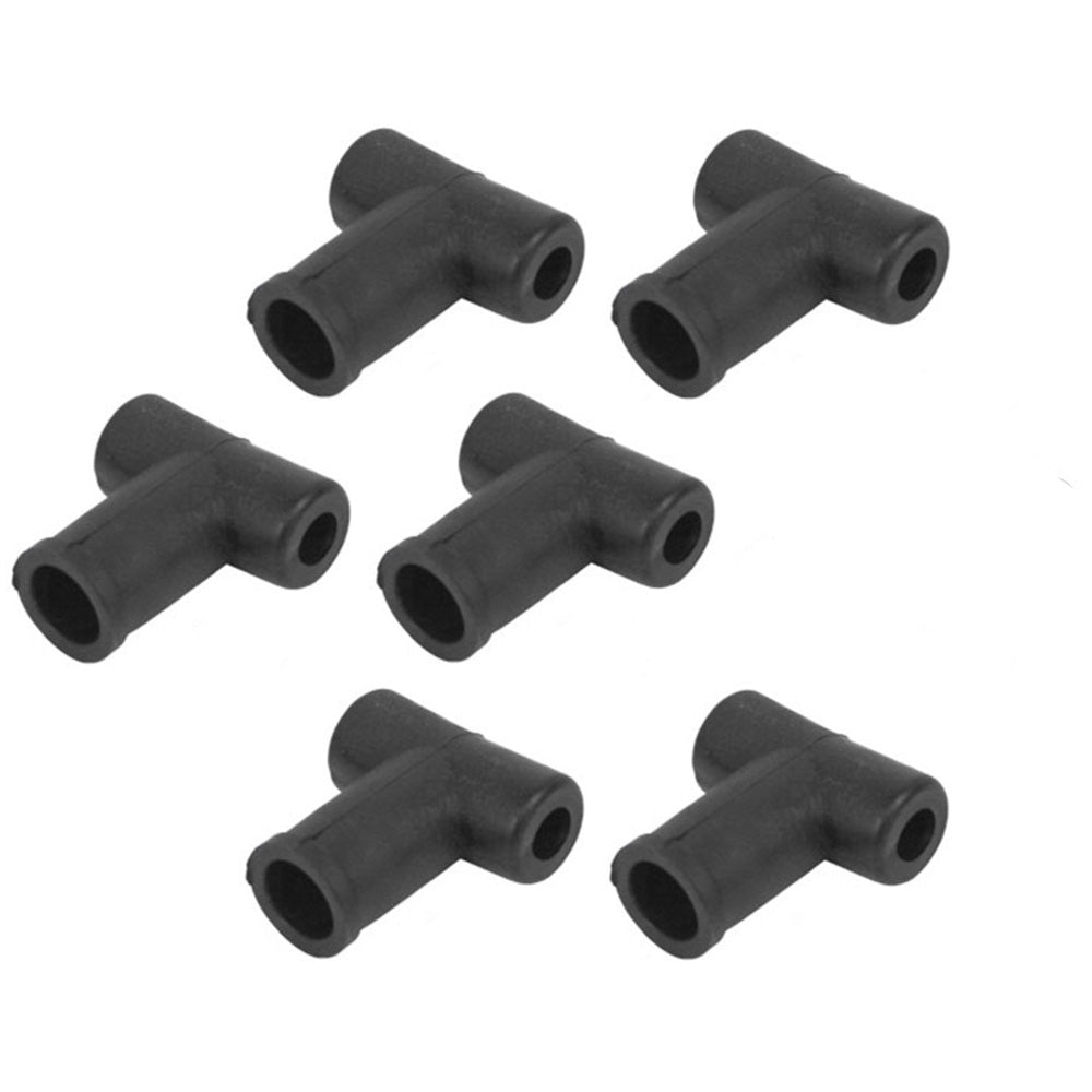 Pack of Six Injection Return Line T Boots T23425 Fits Oliver 7815 7817 Backhoe