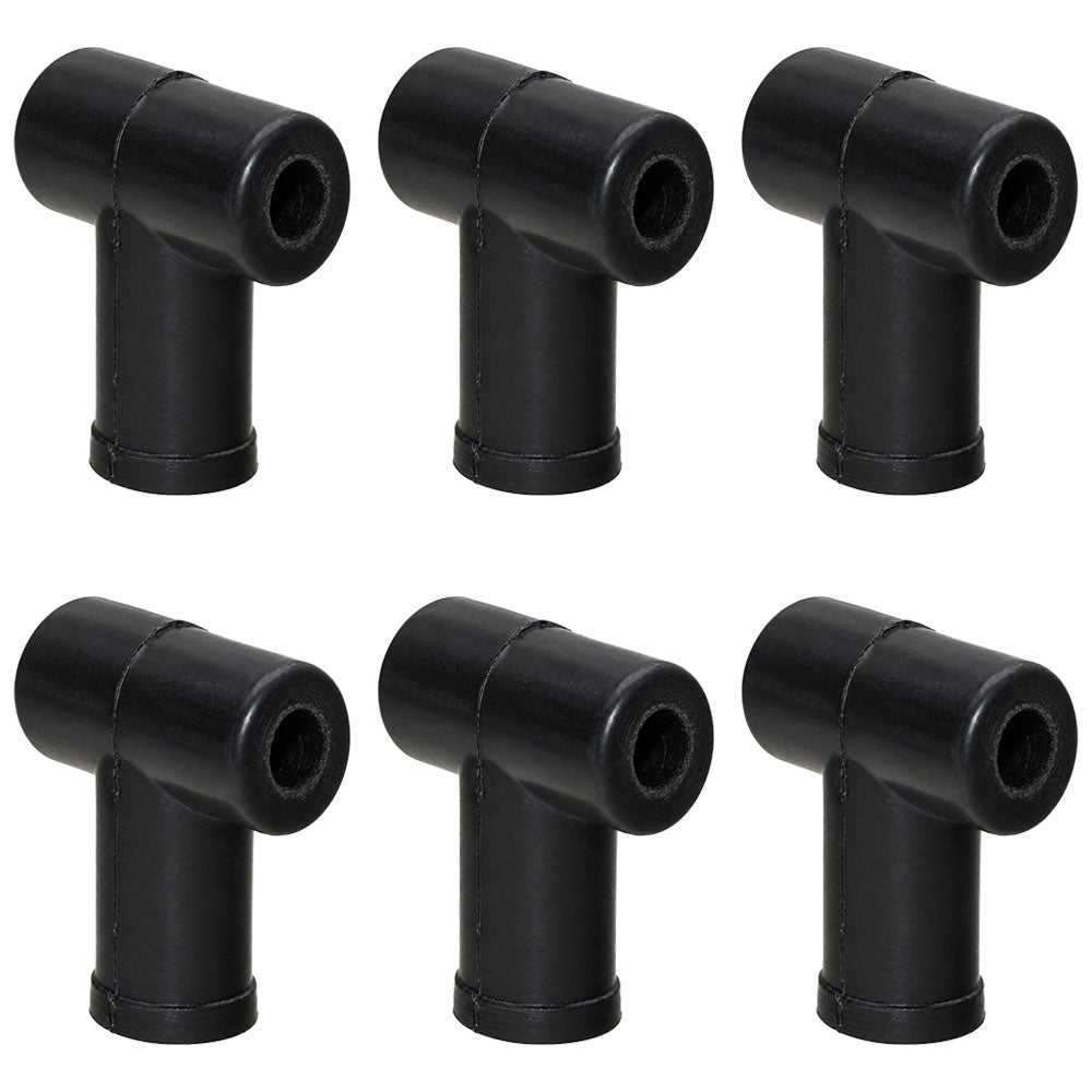 6 FUEL INJECTION RETURN LINE BOOTS Fits John Deere Fits JD 7720 820 8430 8630