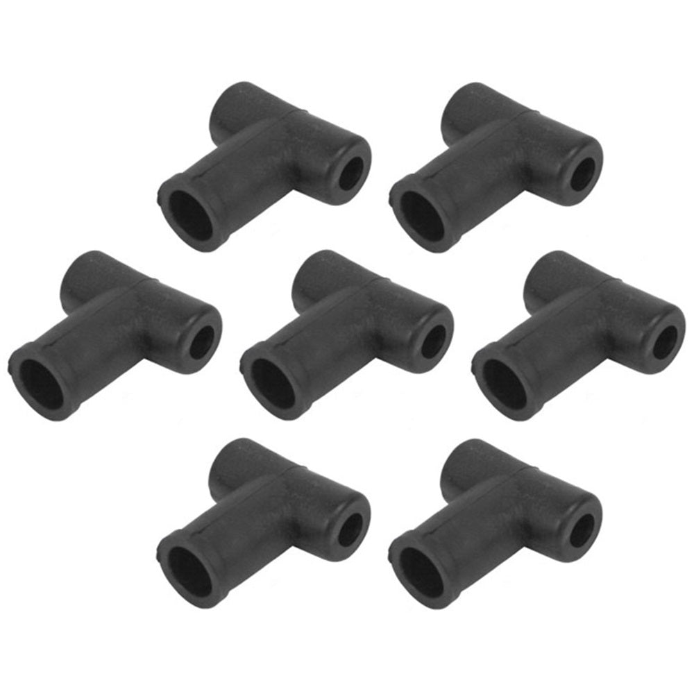 Pack of Seven Injection Return Line T Boots T23425 Fits Oliver 7815 7817 Backhoe