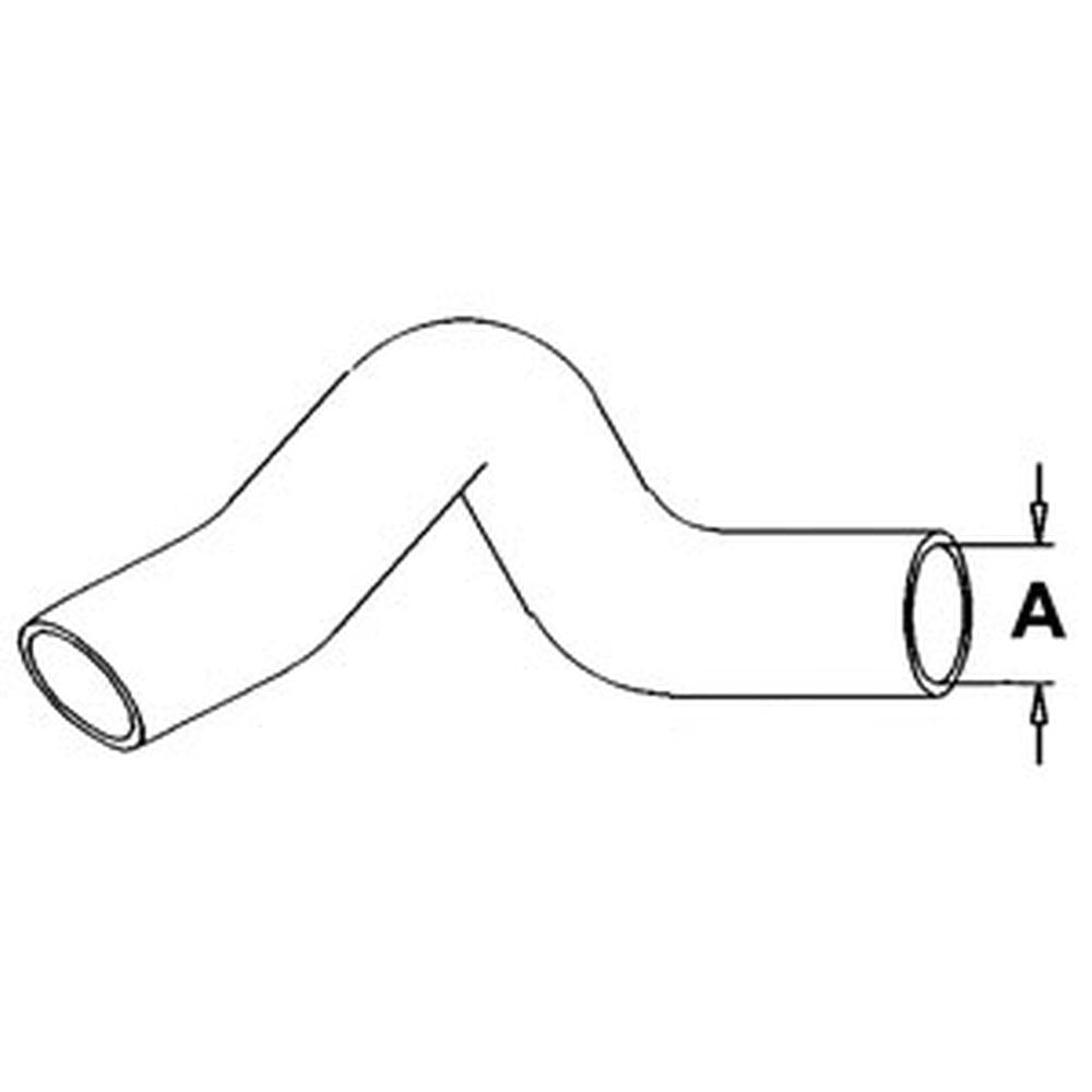 Upper Radiator Hose Fits John Deere Replaces T23534