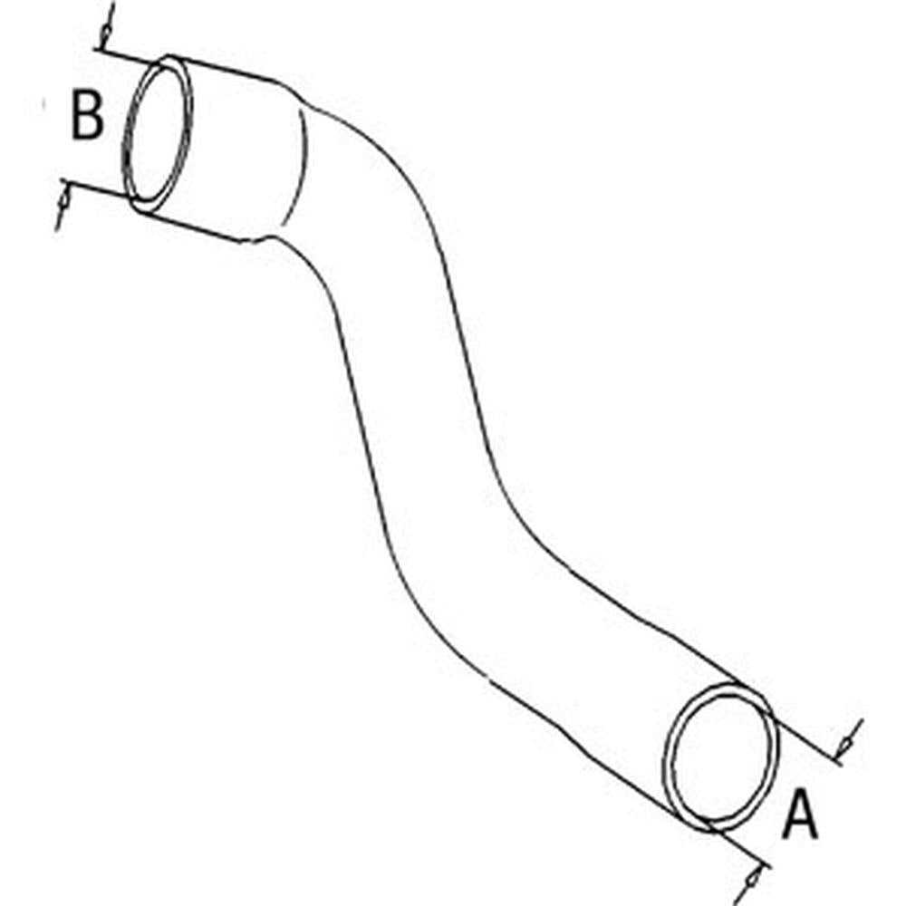 Lower Radiator Hose Fits John Deere Replaces T28426
