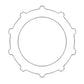 WN-T28664-PEX PTO, Plate Fits John Deere 1020 1520 1530 2020 2030 2040 2155 2240