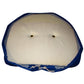 Fits Ford 2000 4000 & OTHERS TRACTOR BLUE & WHITE PAN SEAT CUSHION T295BW