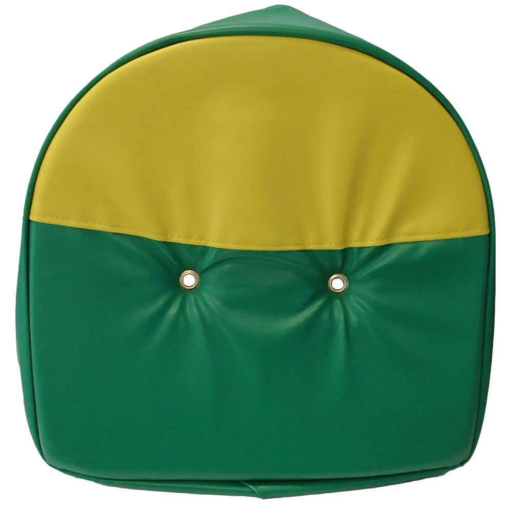 Green & Yellow Cushion Seat Cover Fits John Deere Fits JD Tractor Mower Oliver 7