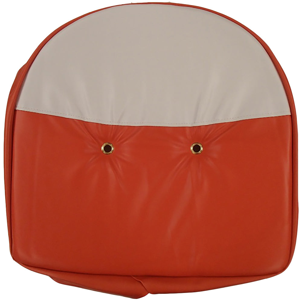 Universal Pan Seat Cover, Red/White 19 with drawstring.