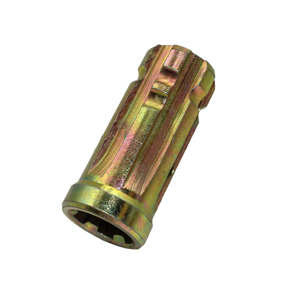 T318 PTO Adapter 1 1/8" to 1 3/8" - 6 Spline 3" Long for Tractors