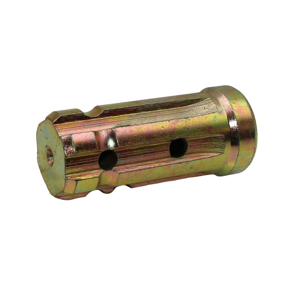 PTO Sleeve Increaser Adaptor, 1-3/8 x 6 male x 1-1/8 x 6 Female New 1" Extension