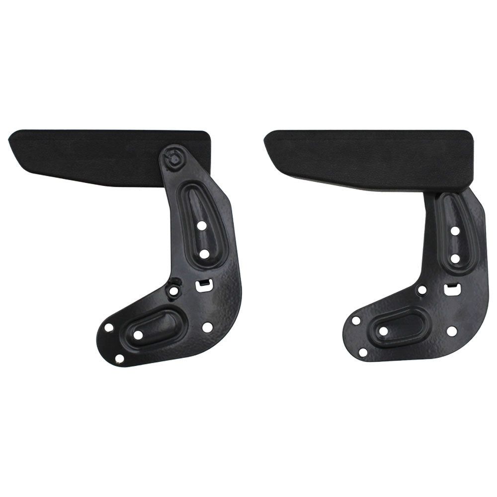 A-T500ARM Black Adjustable Armrest Set - Fits John Deere; Fits Massey Ferguson +