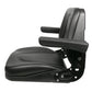 A-T500BL Black Universal Seat - Fits Allis Chalmers; Fits Bobcat; Fits Case