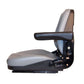 Gray Universal Tractor Seat With Arms Fits Kubota Skid Steer Fits Bobcat