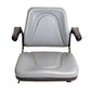 Gray Universal Tractor Seat With Arms Fits Kubota Skid Steer Fits Bobcat