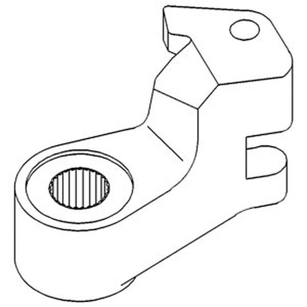 T77736 Right Hand 27 Spline RH Steering Arm Fits John Deere Backhoe 310 310A 310