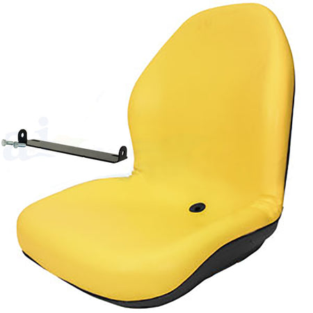 New) Compatible With John Deere SEAT Deluxe HIGH Back AM103189 AM108654 415 425 GX70 GX75 GX95 SRX75 (Other Models In Description Free Useful Ebook - Foto 10