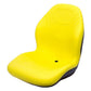 High Back Yellow Seat Fits JD Fits John Deere Riding Mowers