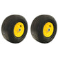 TCA19309 2 Pack Smooth Wheel Assembly Fits John Deere 648R 652B 652E 652R 661R