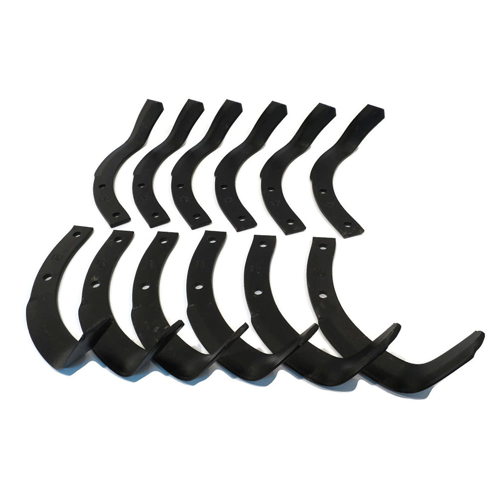 12 pc Tiller Tine Set Fits MTD Replaces TIW30-0017-0018