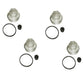 One New Oil Cap Kit 4 pack Fits Dexter 10,000 lb HD-15,000 lb Axles