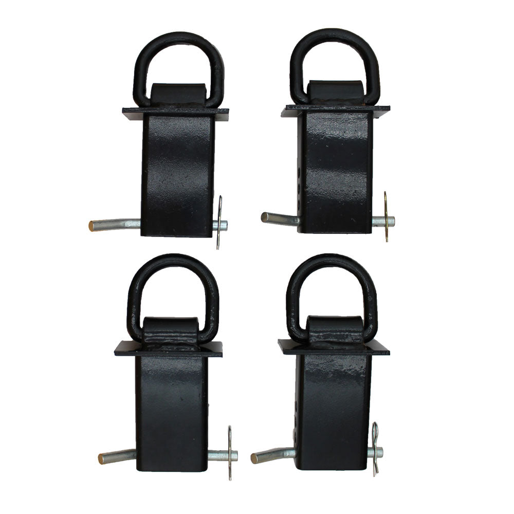 (4) New Aftermarket Replacement Heavy Duty Adjustable Trailer Stake Pocket D Ri