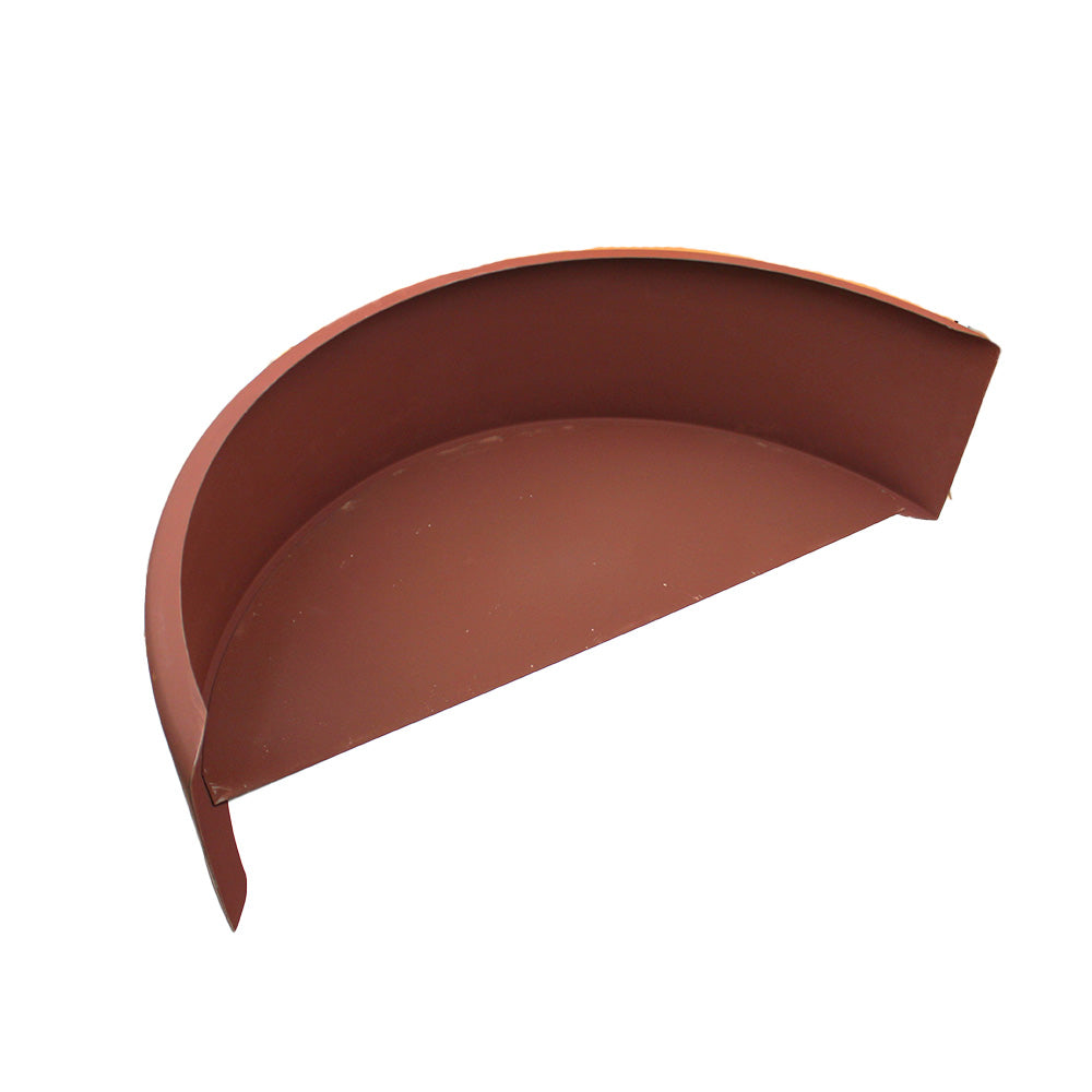 Steel Single Axle Trailer Fender with Back for 14" & 15" Tires (9" x 32" x 15")