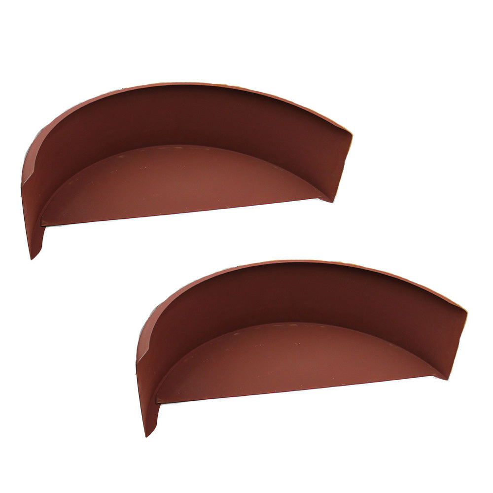Qty 2: Steel Fender with Back
 Fits Internal Use Replaces OTK20-0269
