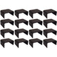 Set of (16) 3" x 1-5/8" x 3.5" Weld-On Stake Pocket 6 Gauge for Trucks Trailers