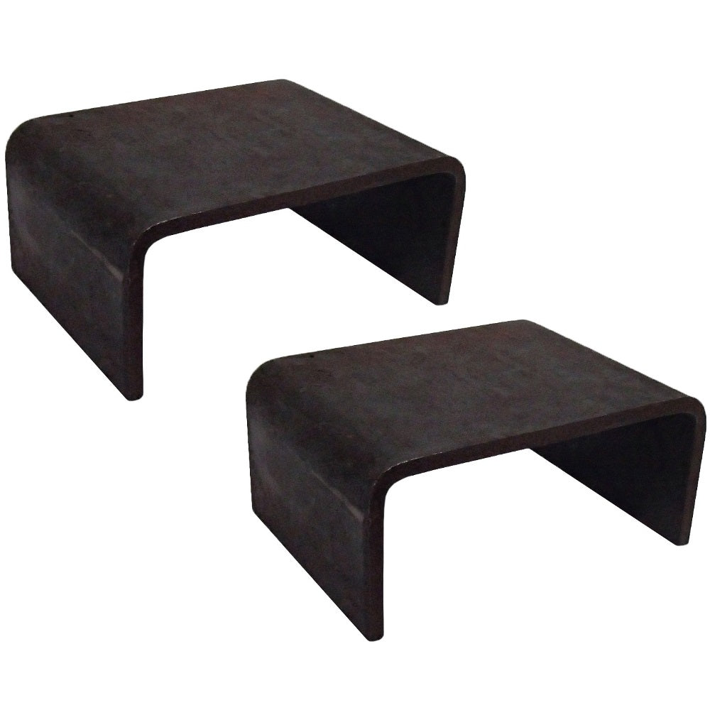 (2) Heavy Duty 6ga Steel Weld-on Stake Pockets for Utility Truck Trailer 1000103