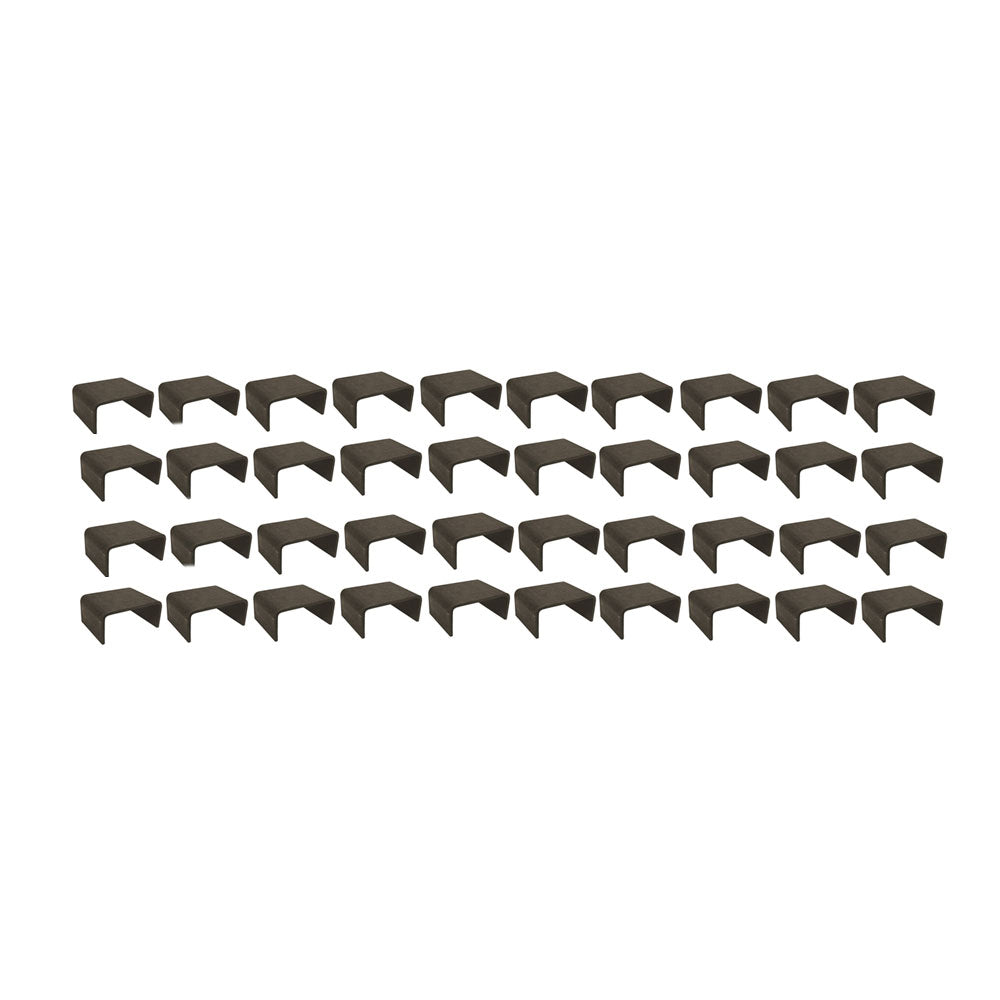 (40) Utility Heavy Duty Stake Steel Truck Trailer Pockets 6ga Weld-On 1000103