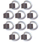 10 3/8" D Ring 5000# Weld On for ATV Motorcycle Rope Tie Trailer Truck