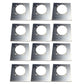Set of Twelve 949871 Heavy Duty Backing Plates Mounting Plates for Trailers