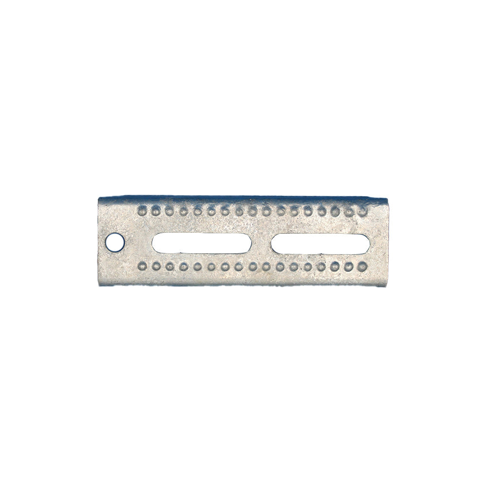 8" Double Slotted Bolster Bracket for Boat Trailers with Bunk Board Systems