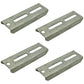 Qty. 4: 8" Upright Bunk Board Brackets Fits Universal Products