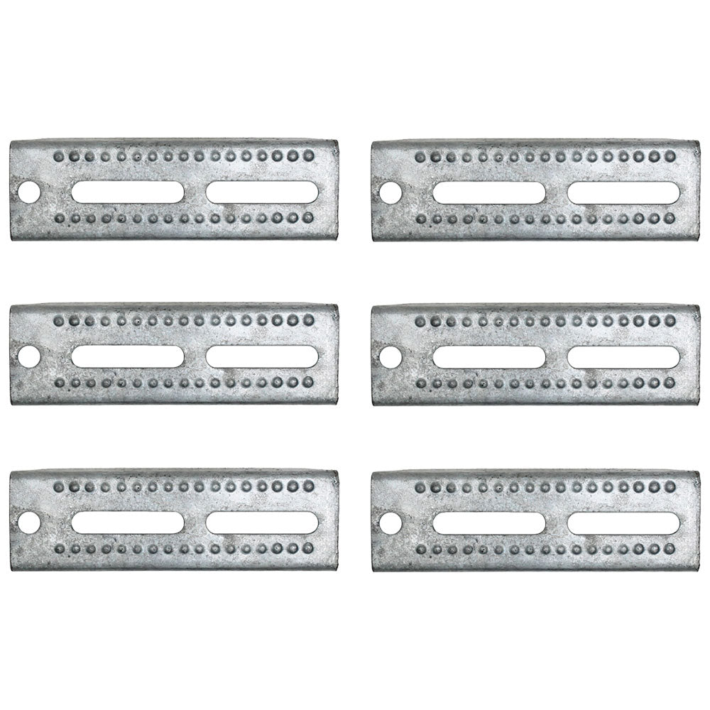 Qty. 6: 8" Upright Bunk Board Brackets Fits Universal Products
